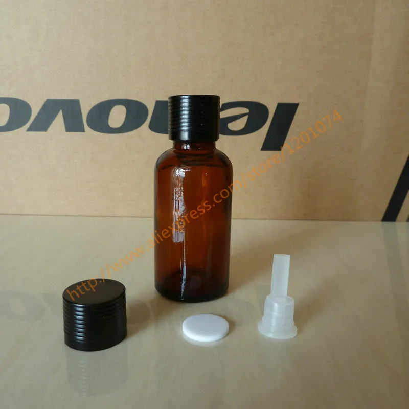 30 мл коричневый/прозрачный/синий/зеленый блестящий Стекло эфирное масло