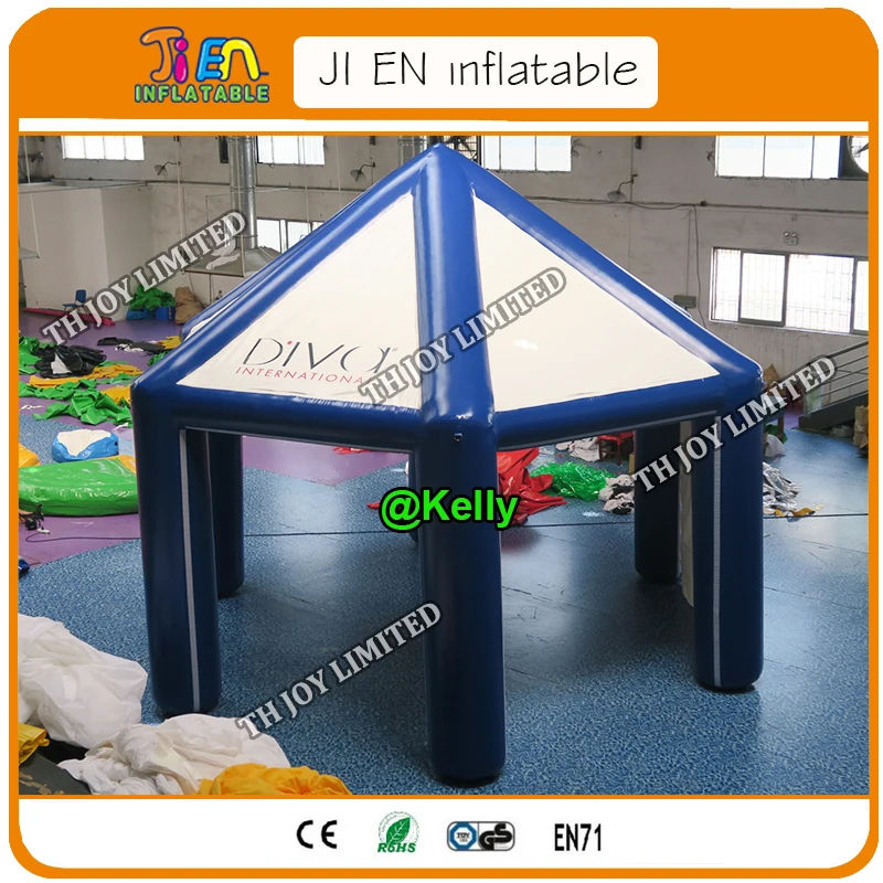 Бесплатная доставка надувная палатка с 6 ножками для продажи кабинка билета