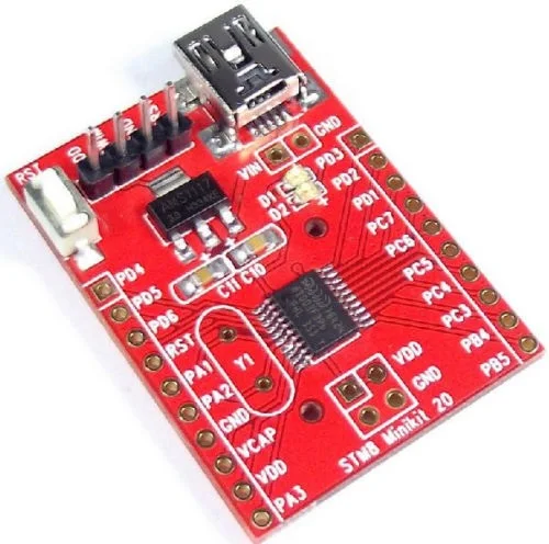 1 шт. минимальная плата разработчика системы STM8S003F3P6 STM8 отладка | Электроника