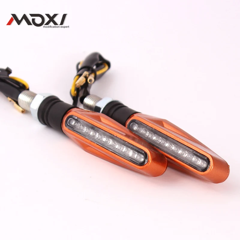 1 пара модные мотоциклетные светодиодный поворотник светильник 12 Светодиодный