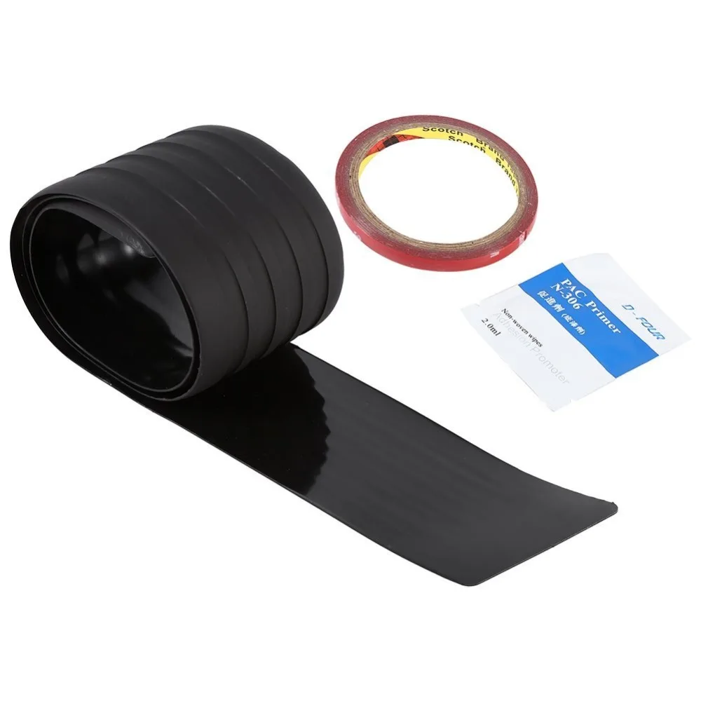 Автомобильный Стайлинг защитная Накладка на порог заднего бампера для renault megane 2