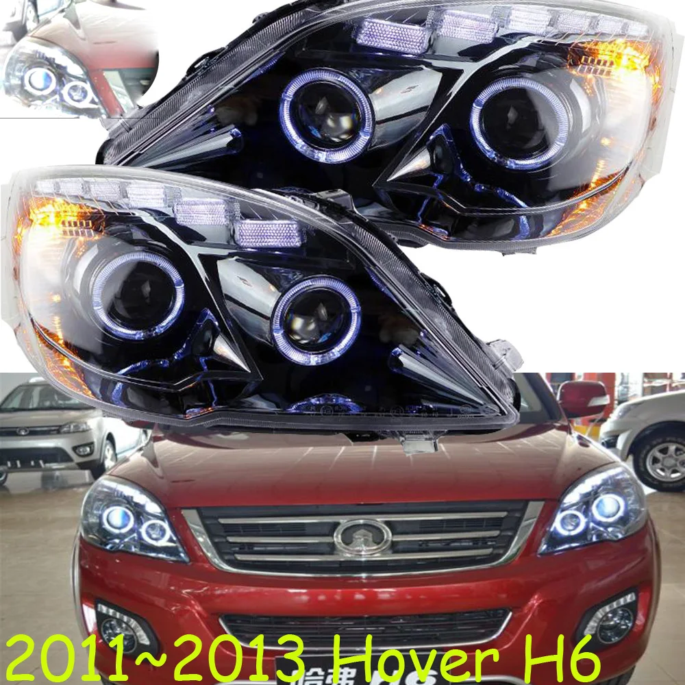 

HID,2009~2013,Car Styling for Hover H6 Headlight,H1 H2 H3 H5 H9,M2,C3 C5;Hover H6 head lamp