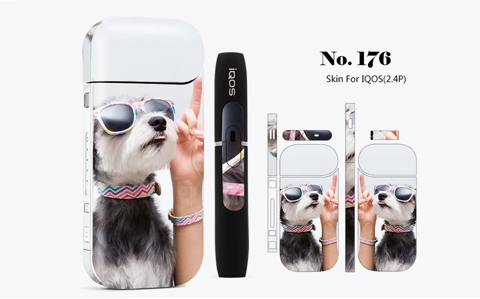 Стикер Volcanee, чехол для IQOS, Защитная Наклейка для кожи, наклейки для IQOS 2,4 Plus, электронная сигарета, коробка, мод, стикер, Vape Чехол