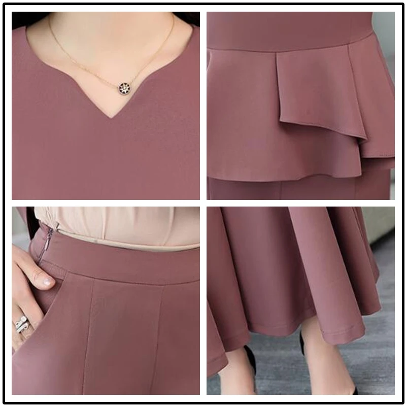 Модный женский комплект из двух предметов Женский костюм богини летний