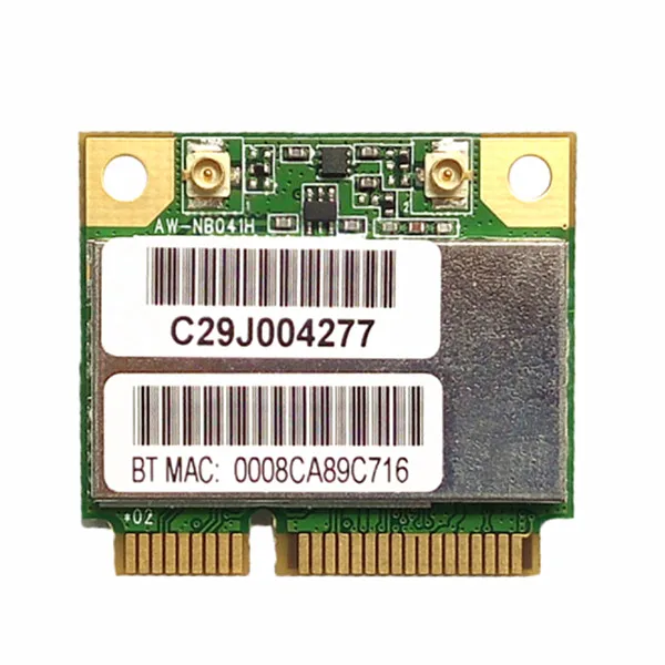Беспроводная Wi-Fi карта Ralink RT3090BC4 300 Мбит/с Bluetooth IEEE 802 11 b/g/n + BT 3 0 комбинированная м