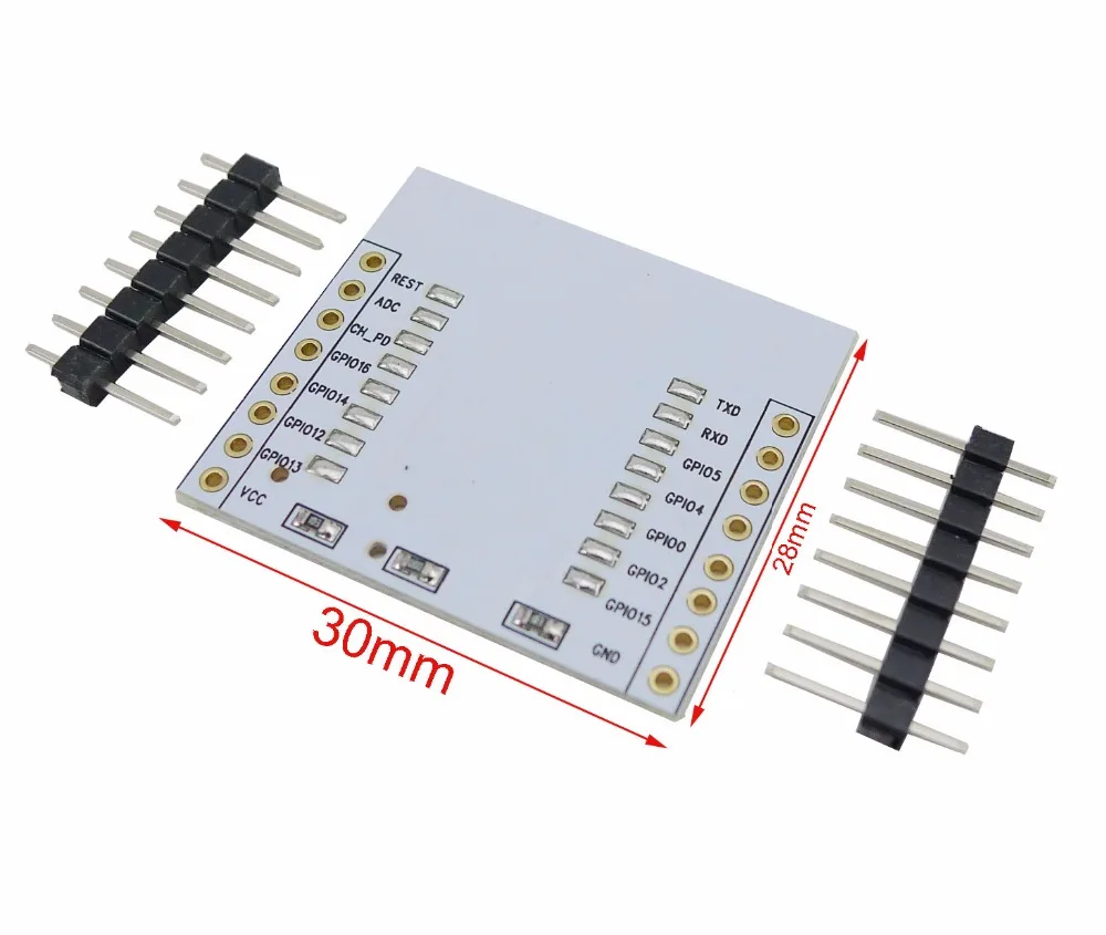 Серия ESP8266 Wi Fi модуль адаптера пластина подходит для ESP 07 08 12|wifi module|esp8266 esp-12esp8266 esp-07