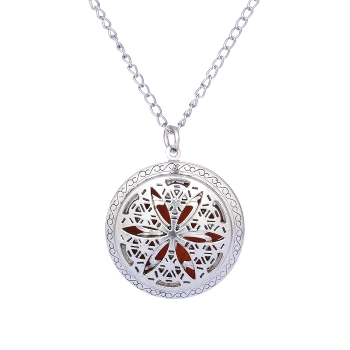 Летнее ожерелье с ароматическим диффузором винтажные медальоны подвеской колье