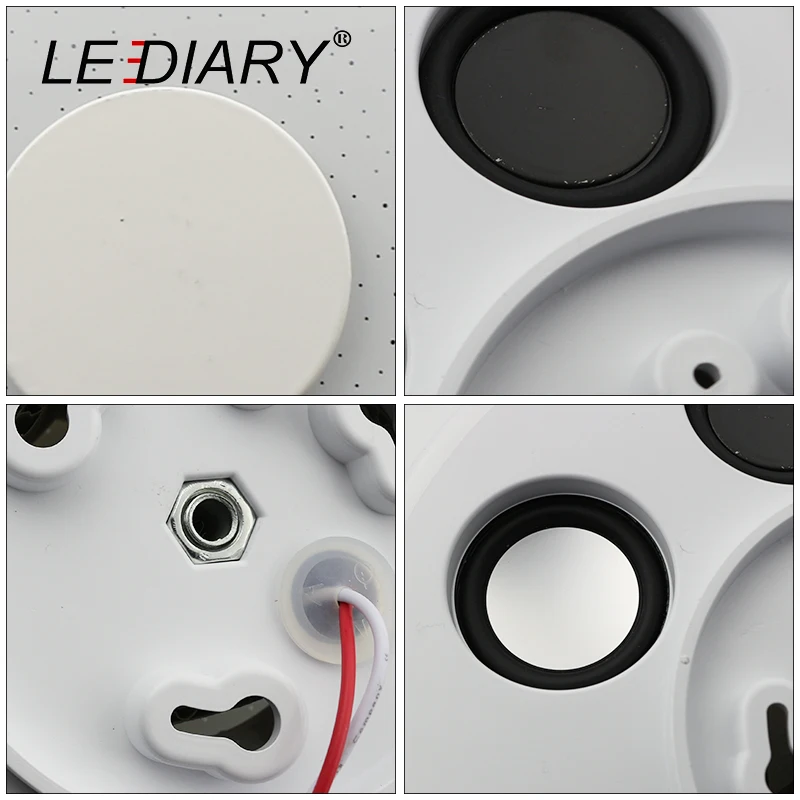LEDIARY 36 Вт 220 В с регулируемой яркостью светодиодные потолочные светильники Bluetooth