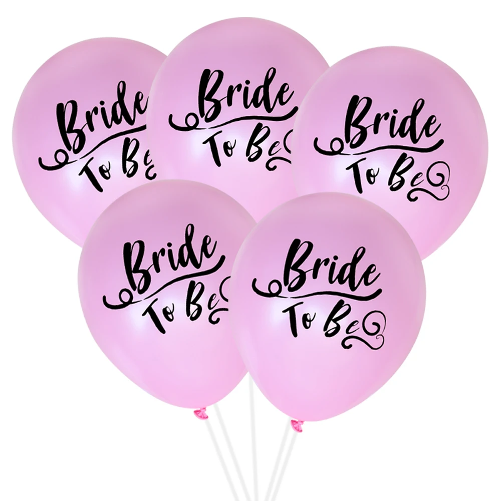 100pcs bride to be balloon wedding celebration hen party decoration personality design | Дом и сад