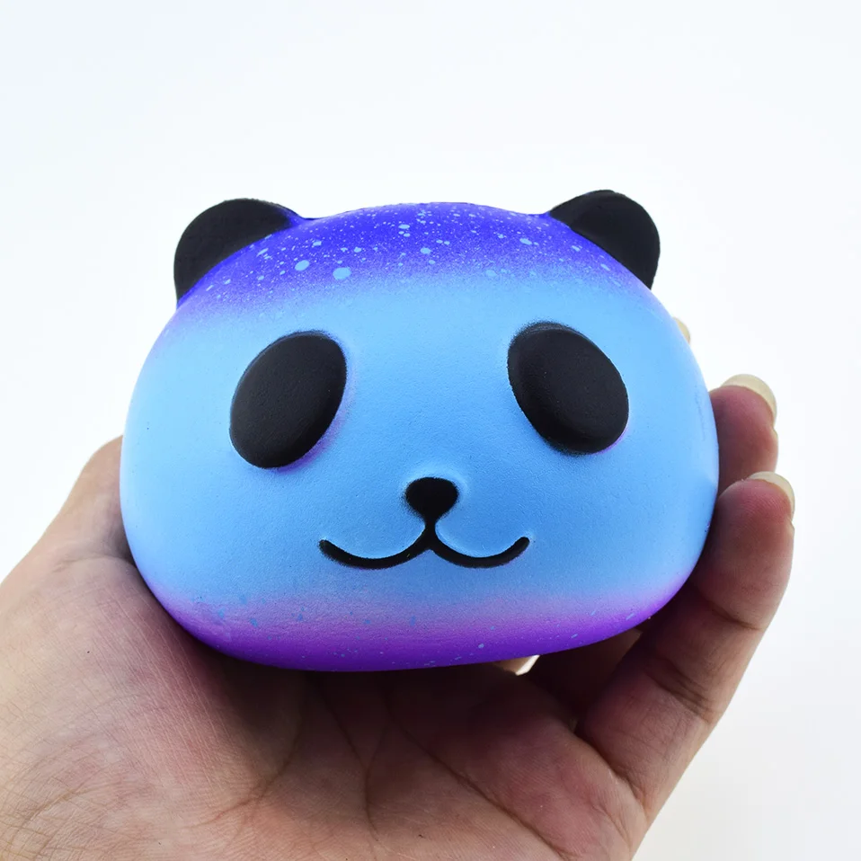 2018 милые мягкие животные панда галактика Джамбо медленный рост Kawaii снимает