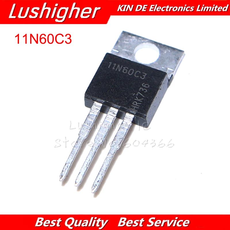 10 шт. SPP11N60C3 TO220 11N60C3 TO-220 N-Channel новый оригинальный | Электронные компоненты и