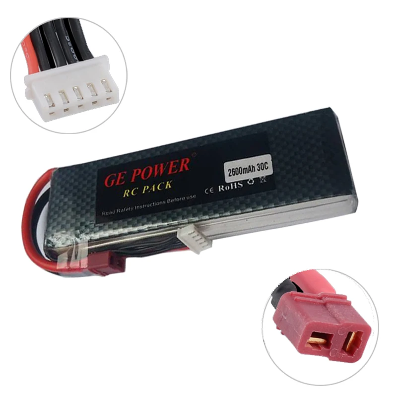 1 шт. 3 S lipo батарея 11 v 2600 mAh 30C для rc вертолет автомобиль лодка Квадрокоптер
