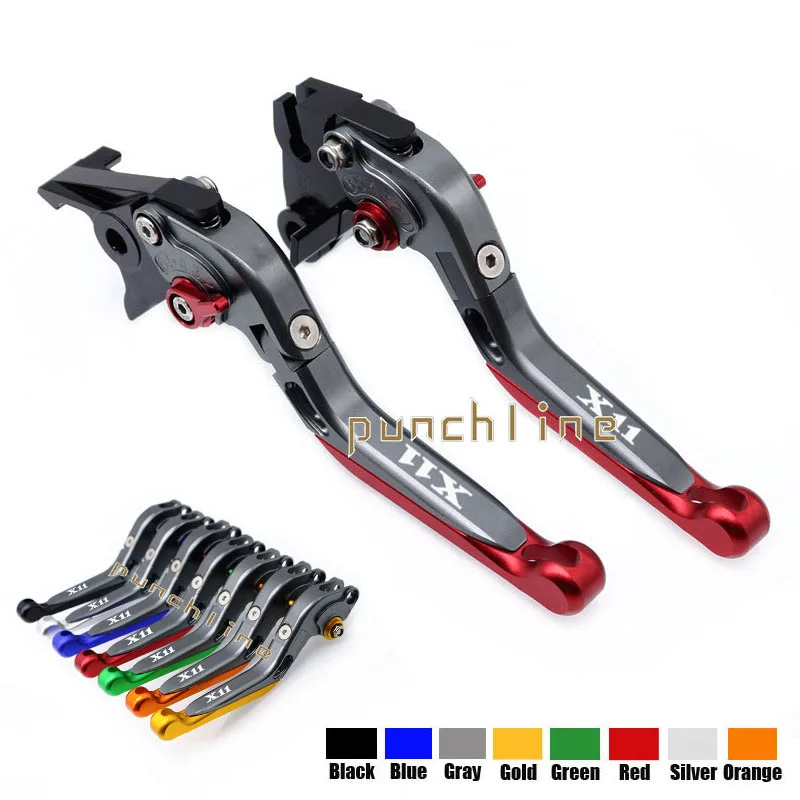 Логотип X11 для HONDA X 11 1999 2000 2001 2002 аксессуары мотоциклов Складные Выдвижные сцепные
