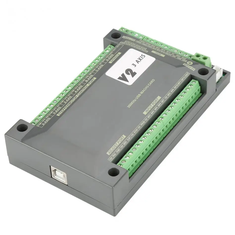 200 кгц NVUM USB Mach3 движения Управление карта плата контроллера чпу(3/4 ось