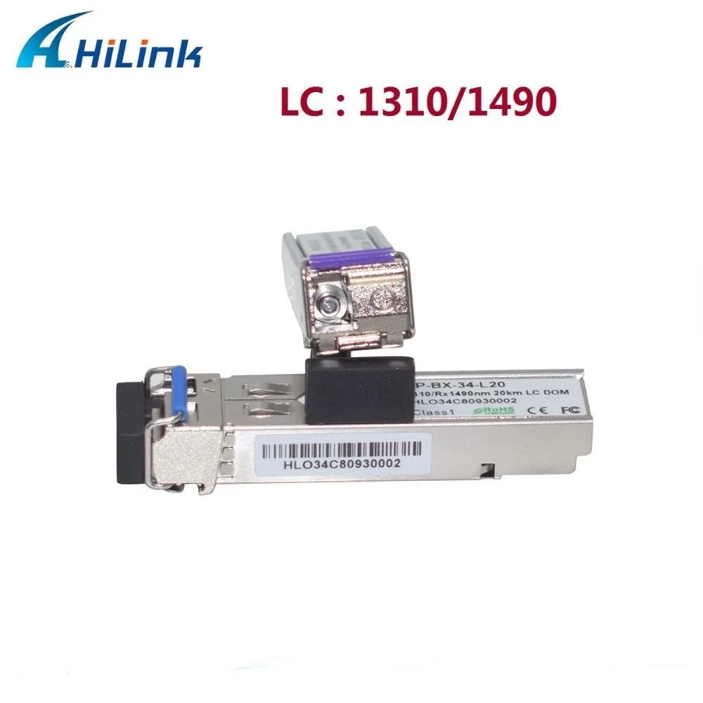 1 пара: 20 км 25 г BIDI SFP 1310/1550(1490)nm LC/SC WDM модуль|wdm sfp|optical transceiversfp module |