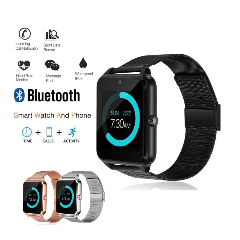 Новые смарт-часы мужские спортивные часы 2018 цифровые Модные женские Bluetooth-часы с