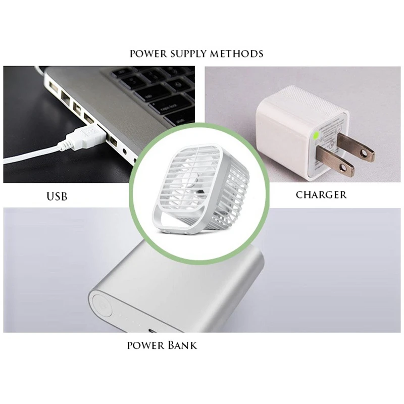 DMWD 8 дюймов кондиционер мини вентилятор настольный USB Портативный охладитель