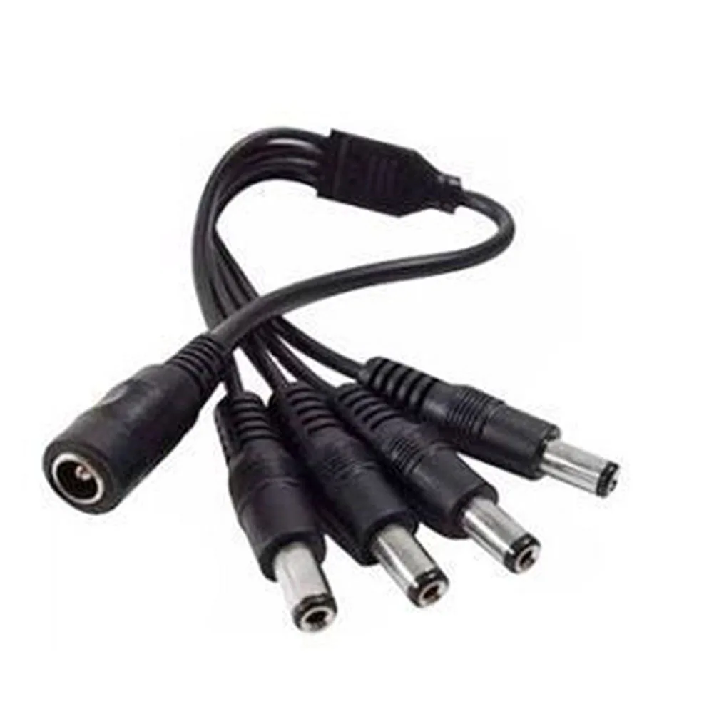 1 Female to 4 Male Channel Splitter Power Cable for CCTV Security Camera DVR | Обустройство дома
