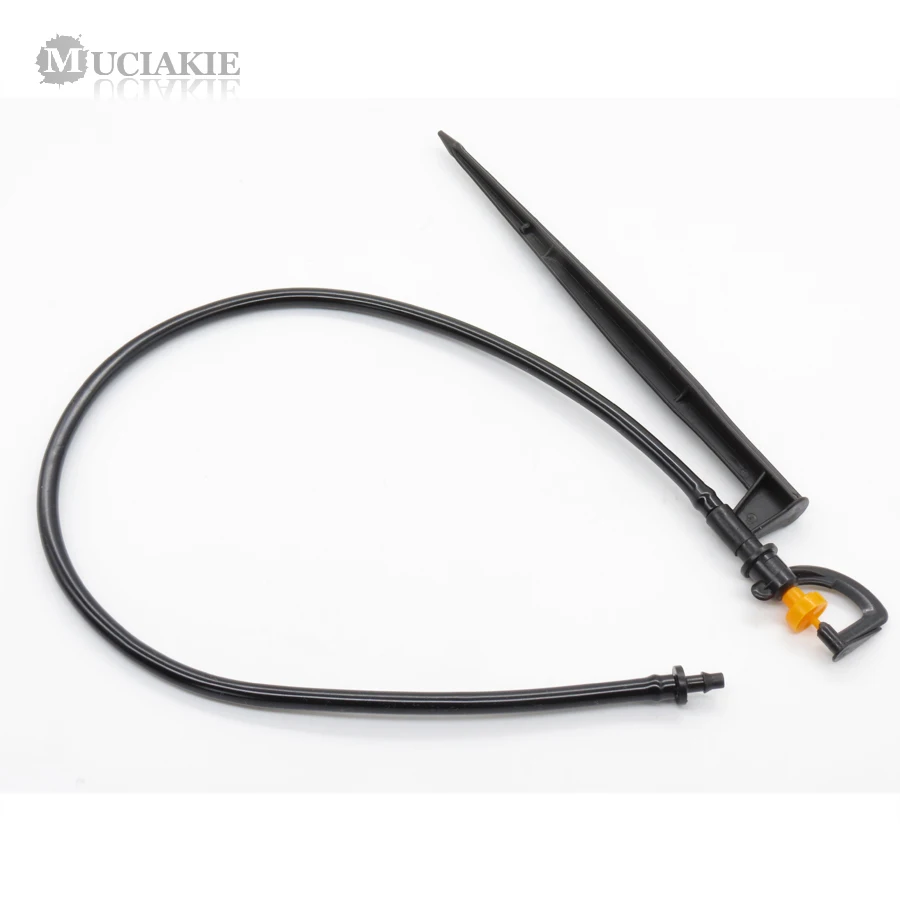 1 шт. штифт с фиксированным держателем вращающийся спринклер для полива 1/4