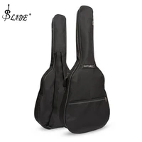 slade 40 41 inch acoustic folk guitar bag backpack double straps 600d oxford guitar soft carry case gig bag cover