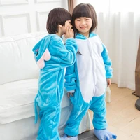 kid blue elephant cosplay kigurumi onesies cartoon anime unicorn jumpsuit costume for girl boy animal disguise sleepwear pajamas