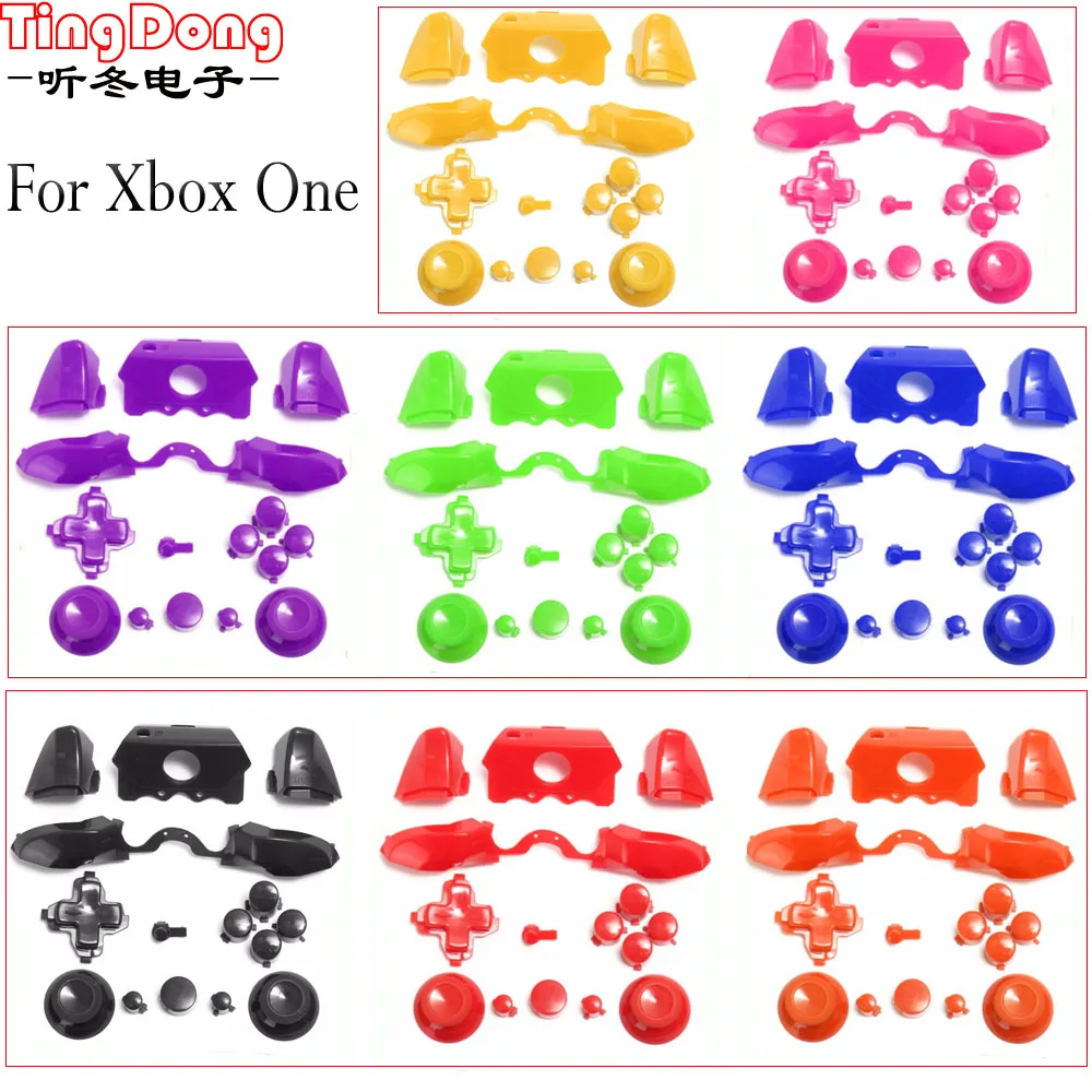 

TingDong 1set High Quality Bumper Triggers Buttons Replacement Full Set D-pad LB RB LT RT Buttons For Xbox One Elite Controller