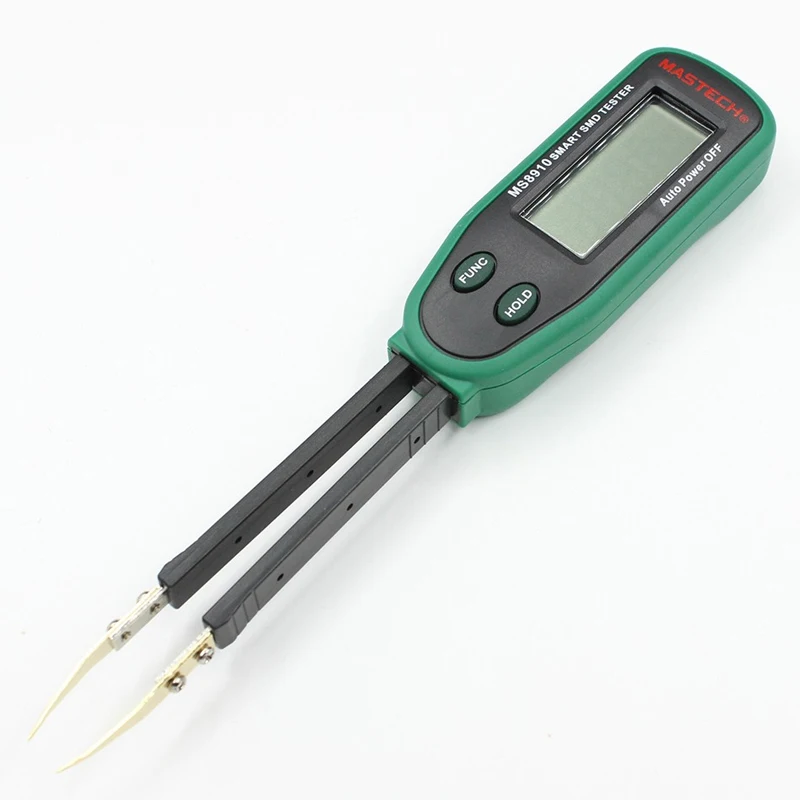 MASTECH MS8910 Смарт SMD тестер измеритель емкости мультиметр 3000 отсчетов ЖК дисплей