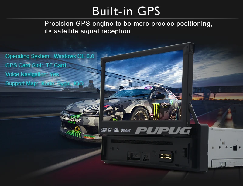 Gps навигация Аудио Стерео FM AM RDS 1Din автомобильное радио в палубе BT GPS автомобильный