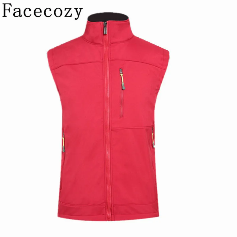 Жилет для рыбалки и охоты Facecozy Мужской флисовый жилет альпинизма катания на