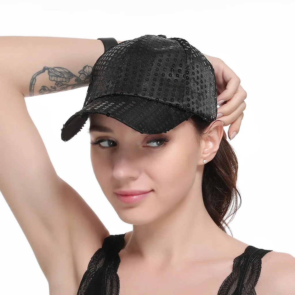 Стильный козырек шляпа Повседневная Casquette Gorra конский хвост грязные булочки