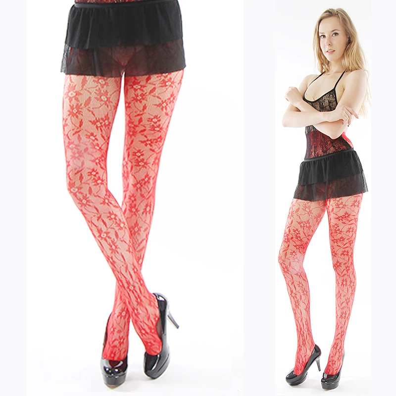 Хорошее качество 2019 Новое поступление Ажурные кружевные чулки в сеточку