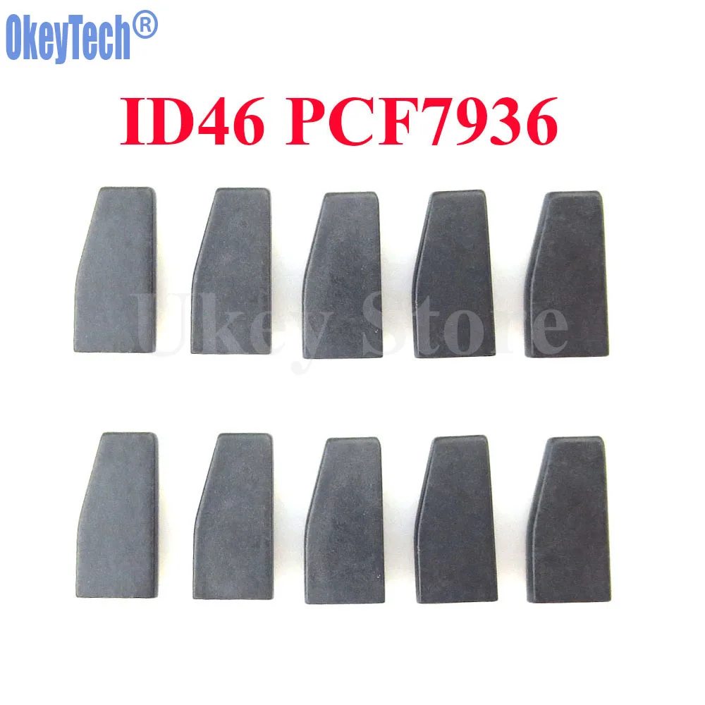 OkeyTech профессиональные ключи чипы PCF7936AS ID46 транспондер чип PCF7936 чип разблокировки транспондера ID 46 PCF 7936 чипы