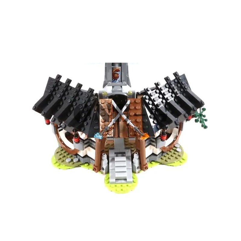 Совместимость с legoinglys ninjago 70627 строительные блоки 10584 кирпичи Дракон Forge