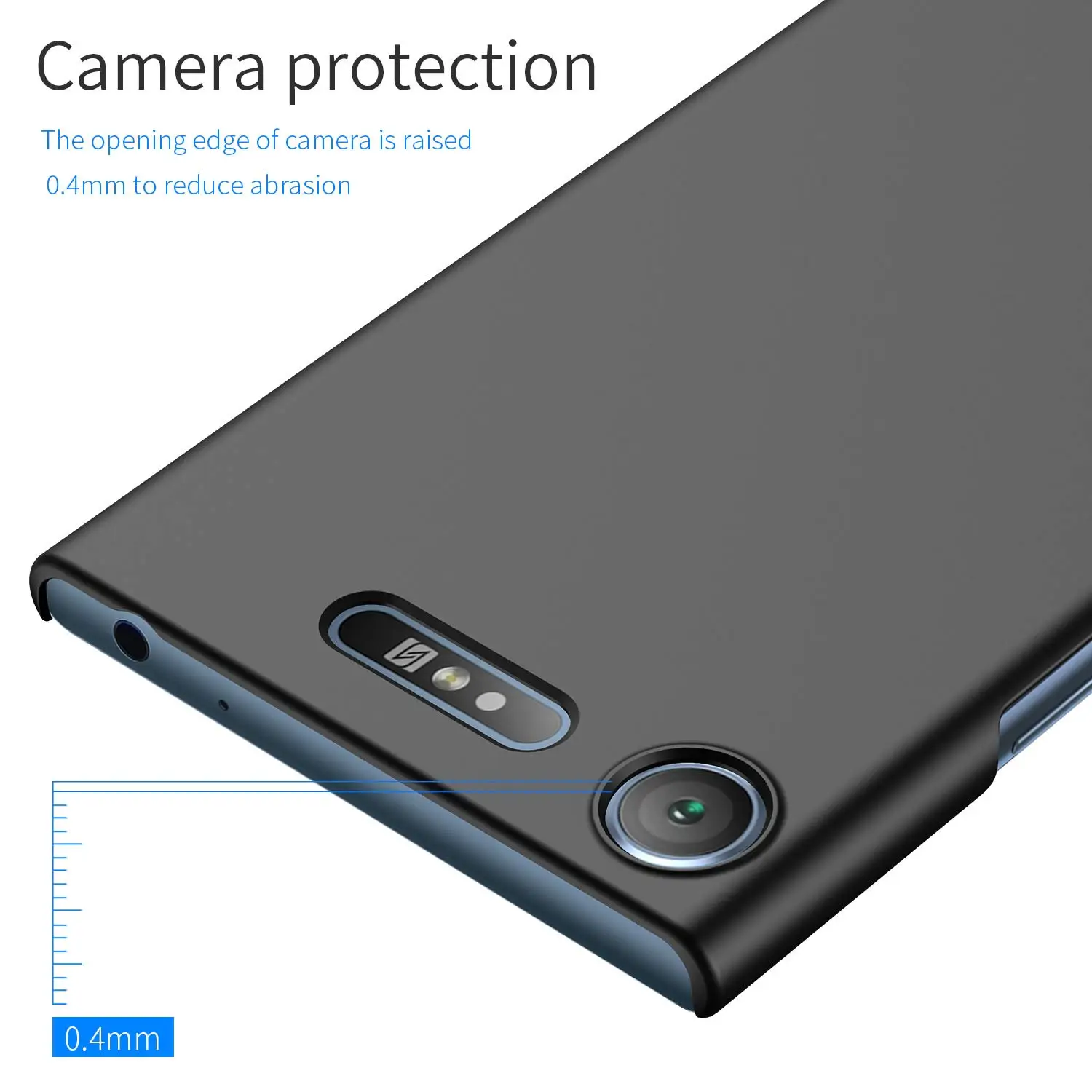 Для Sony Xperia XZ1 G8341 G8343 чехол 5 2 дюйма ультра тонкий жесткий ПК задняя крышка матовый