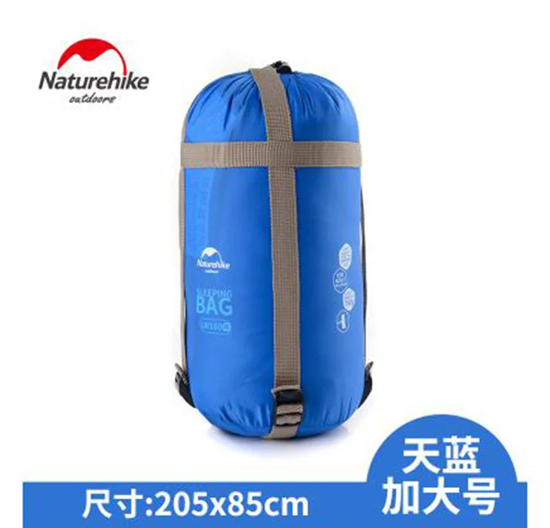 Sky Blue XL Мини Открытый конверт спальный мешок ультра-маленький размер Кемпинг Туризм Альпинизм спорт весна лето осень NH16S003-L NH15S003-D - Цвет: Sky Blue XL