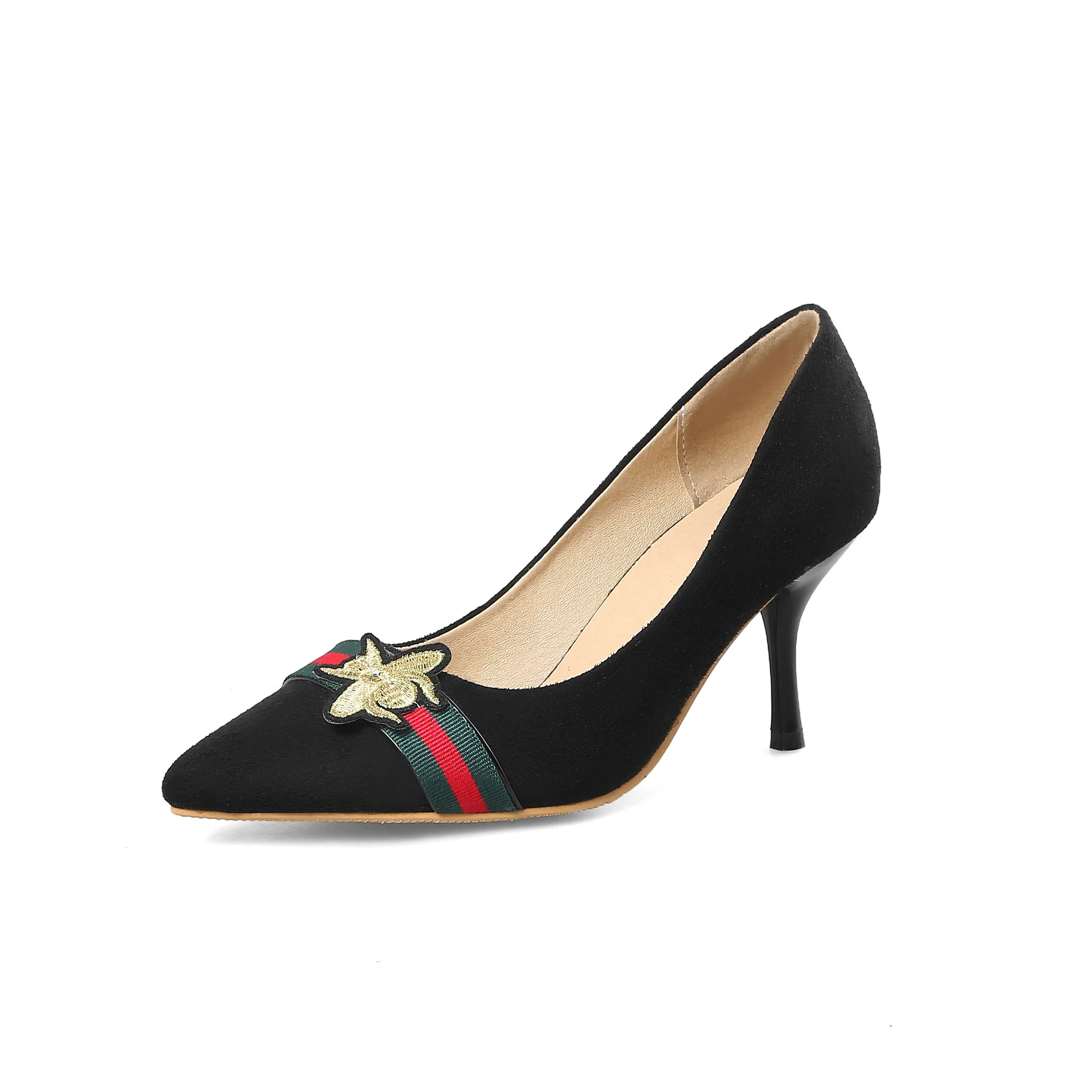 Весенняя женская обувь новинка 2018 г. Модные Остроносые сексуальные туфли на