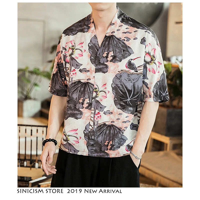 Sinicism Store Мужские Винтажные Летние футболки мужские 2019 повседневные уличные в