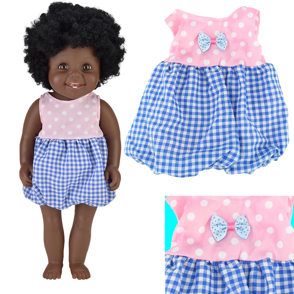 43 см африканская ткань! Кукла-Земляничка аксессуар девушка 18 дюймов boneca пятно