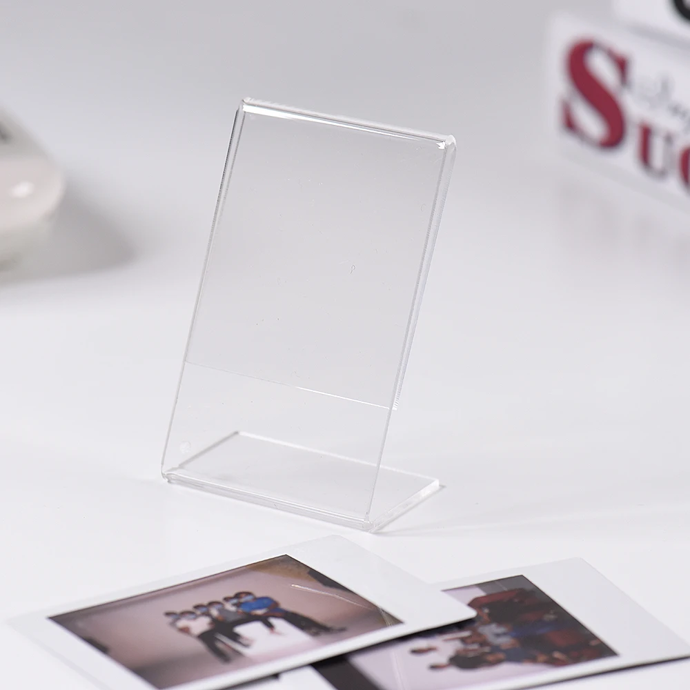 Andoer 3 &quotl образная акриловая фоторамка прозрачная мини подставка для Fujifilm Instax Mini 8