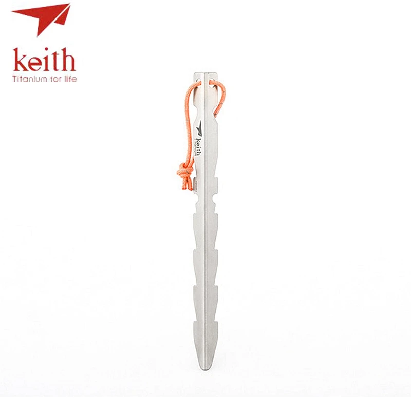 Keith Pure Titanium штыри для тентов 2 шт. палатка портативная кемпинга на открытом