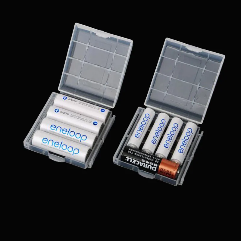 Battery Storage Box Plastic Case Holder Cover Hard For 10440 14500 AA AAA Container Bag |
