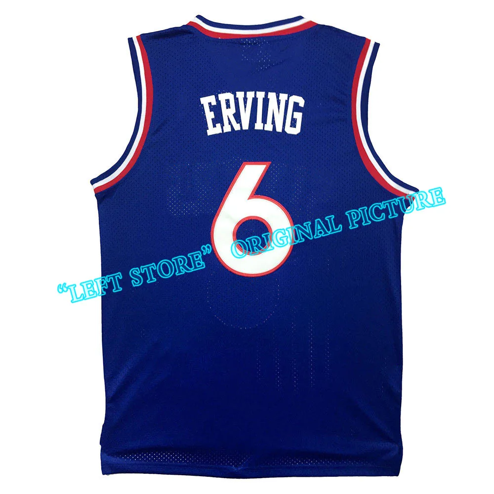 Мужская #6 Джулиус ирвинг Баскетбол джерси Взрослых Возврат Ирвинг трикотажные