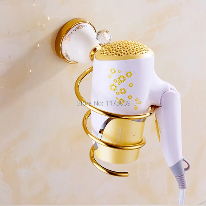 Позолоченные бумажные Держатели и крючки для халата набор аксессуаров ванной