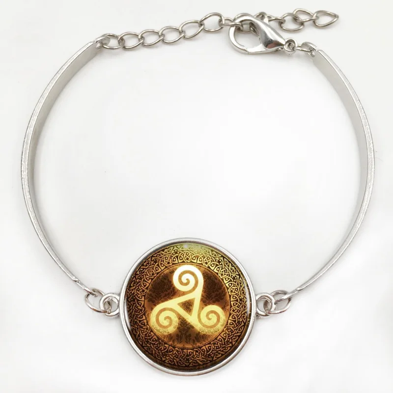 Натуральное и идеальное уникальное ожерелье с подвеской бронзовым покрытием