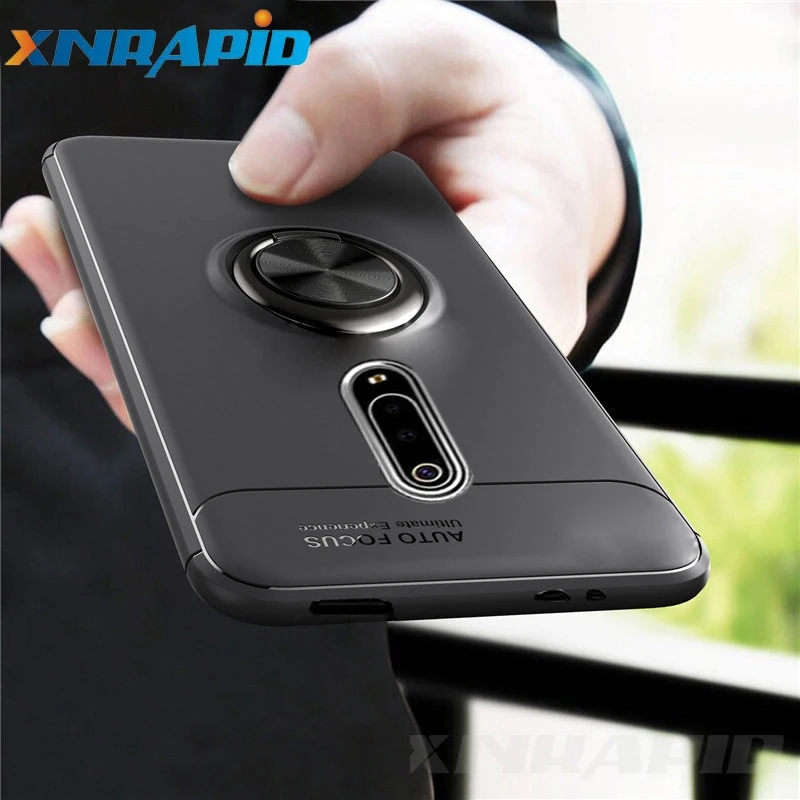 Роскошный защитный чехол для Xiaomi mi 9 T, чехол с магнитным кольцом, силиконовый чехол для Xiaomi mi 9T mi 9T Pro, чехол s Fundas