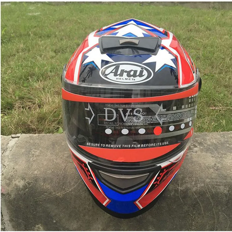 Мотоцикл шлем полный лицо шлем Arai мужской и женский рыцарь теплый всесезонный можно использовать цвет один мощный