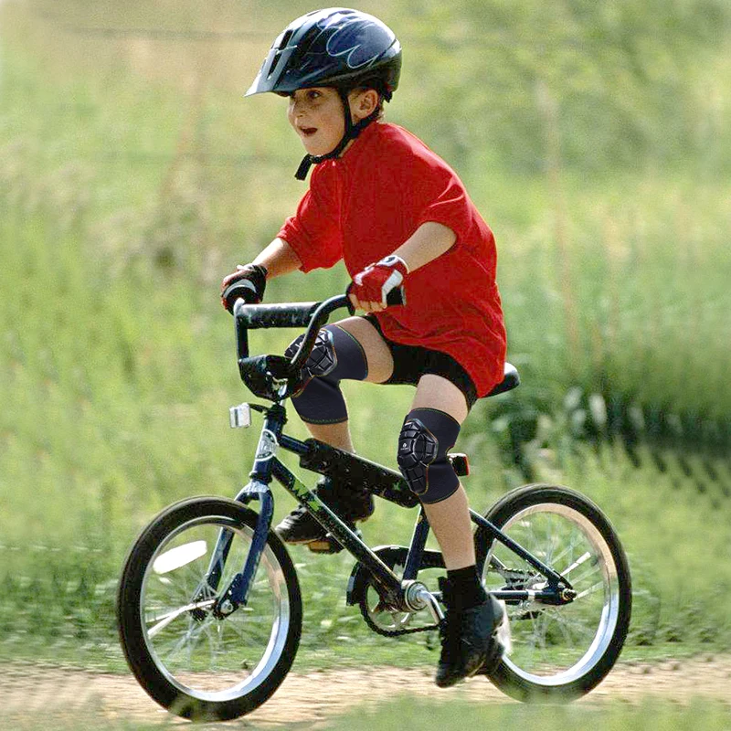 Kuangmi 1Piece Neoprene Kids Knee Support Protector Soft Anti-collision Pads Children Brace Sports Safety Kneepads | Спорт и