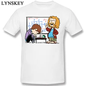 Футболка мужская хлопковая с круглым вырезом, на лето и осень