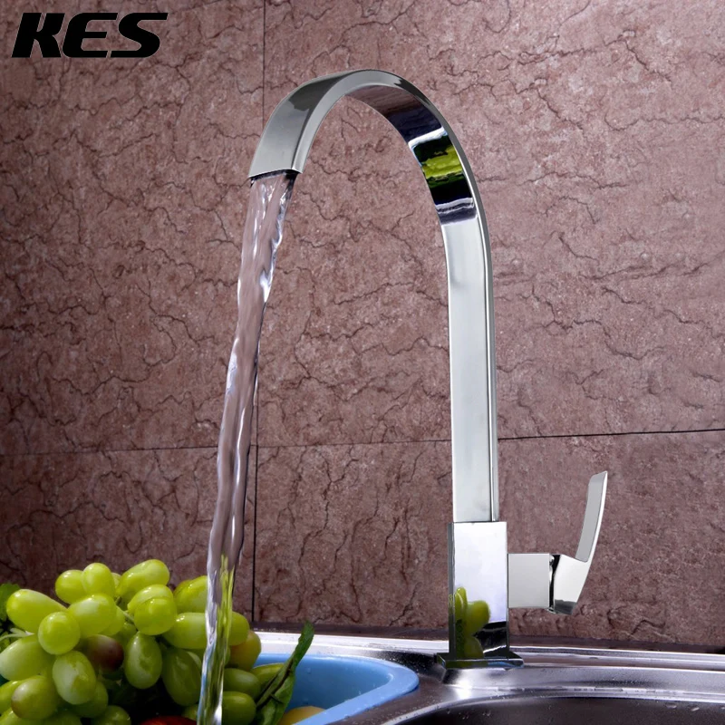

Copper hot and cold kitchen faucet panning basin wash basin tap single hole 360 degree universal rotation wx6051102