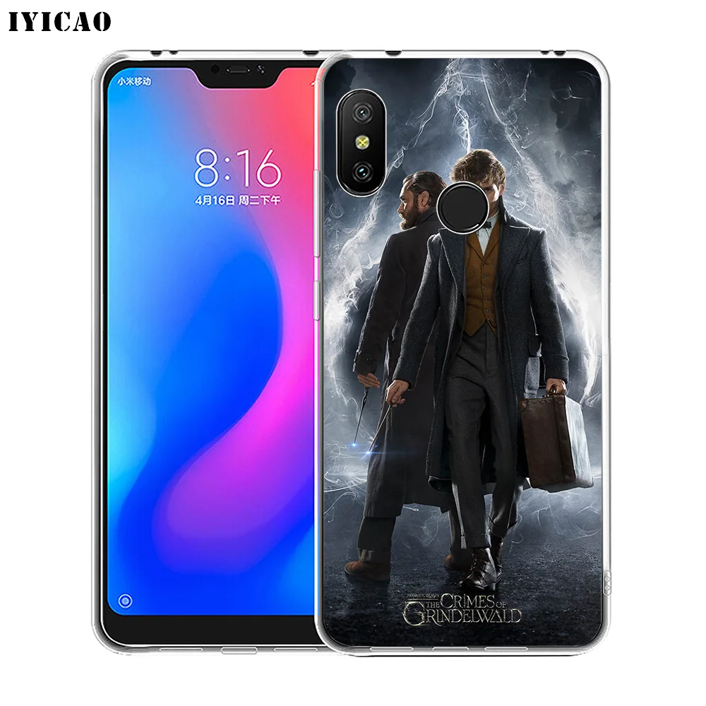 IYICAO Фантастические звери 2018 Мягкий силиконовый чехол для телефона Xiaomi Redmi 4A 5A 6A Note